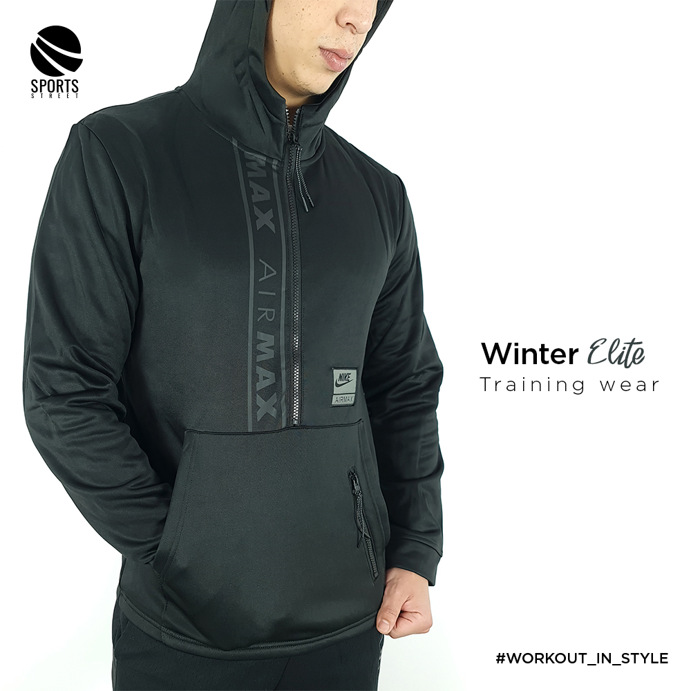 Nike AN AirMax Black Hooded Top